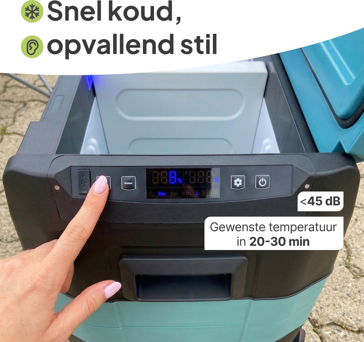 Compressor Koelbox 40L - Elektrische Camping Koelkast - Dual Zone - Koel- & Vriesbox - 12V/24V/230V - Pro-User CoolX 40