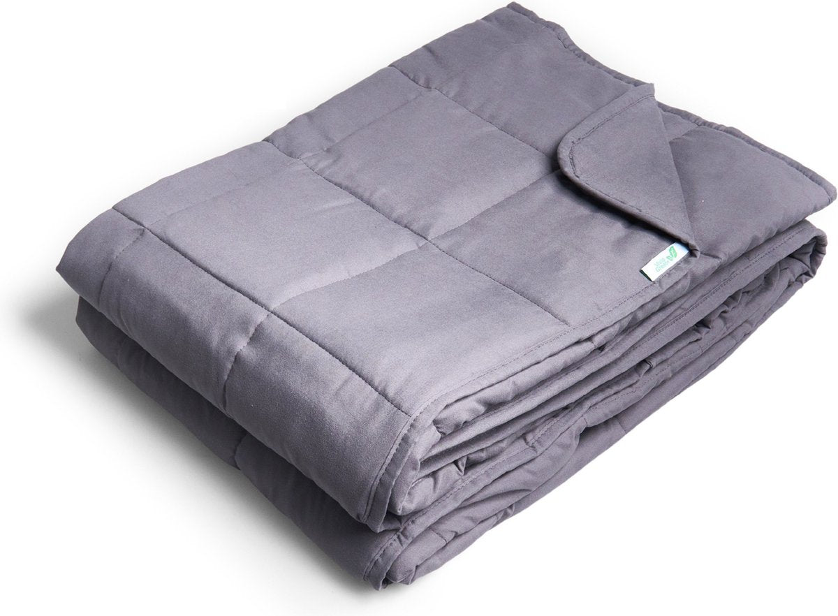 Verzwaringsdeken 7 kg - Weighted Blanket - Zwaarte - Verzwaarde Deken - 4 Seizoens - Grijs