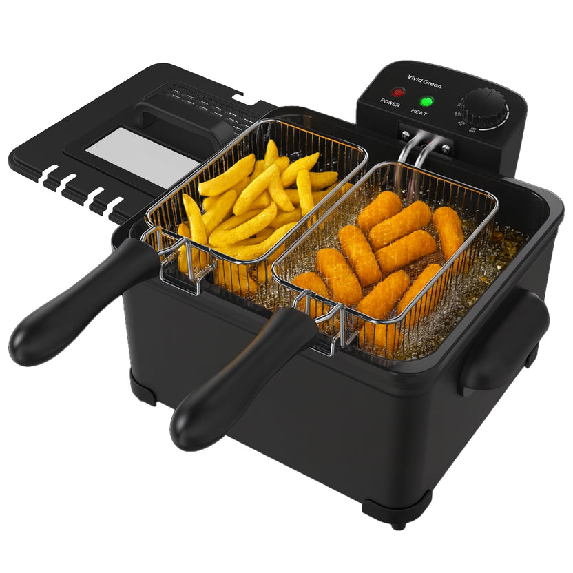 Frituurpan - 5 Liter - 3 Manden - Friteuse