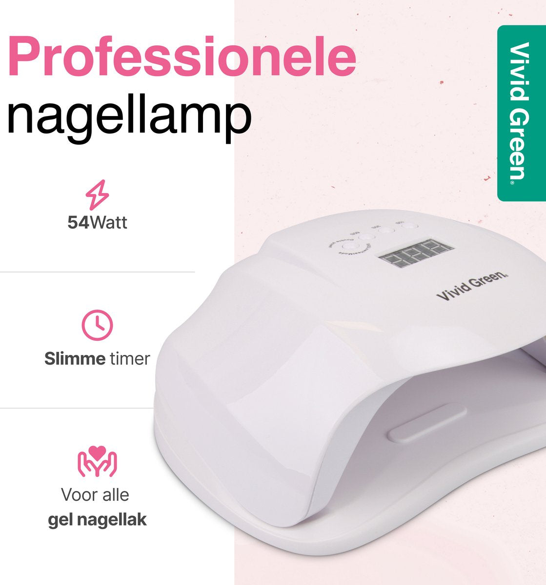UV lamp gelnagels - Led nagellamp - Gellak nagel lamp - Nageldroger