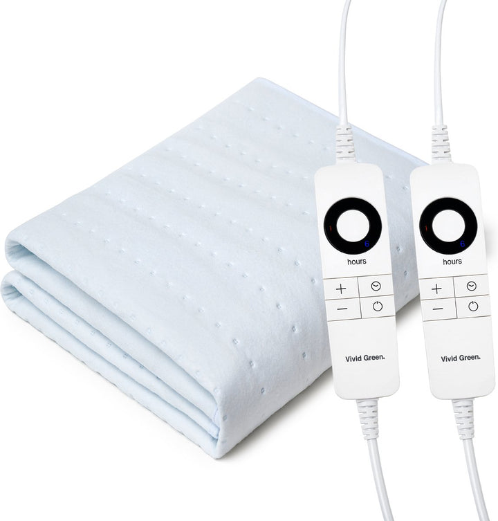 Elektrische Onderdeken 160x140cm - 2 Persoons - 6 standen - Warmte deken - Onderdeken - Wit