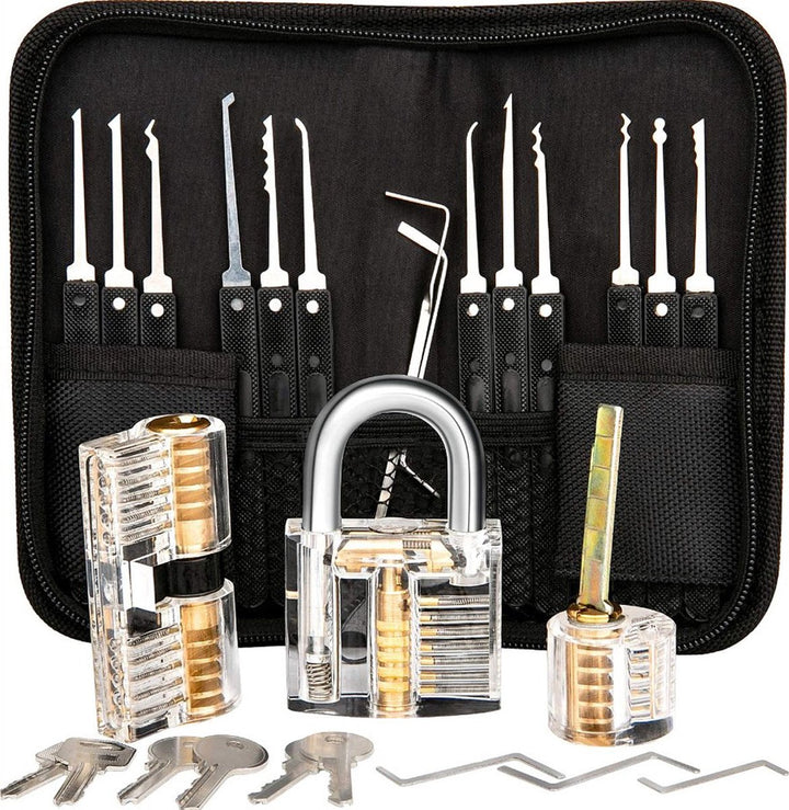 Lockpick Set 27-delig - Survivalsets - Picking Voor Beginners en Professionals - Met Opbergetui