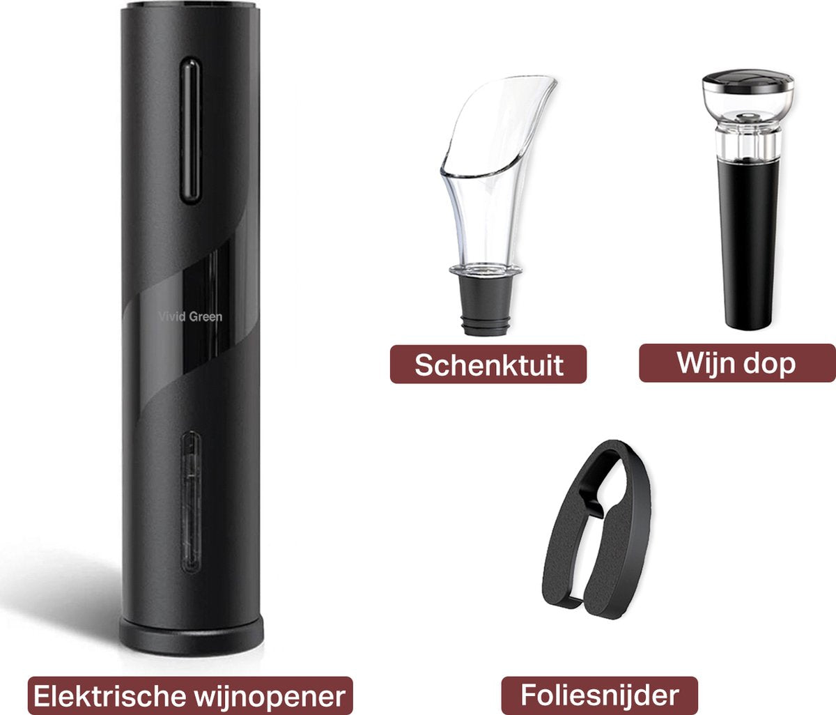 Elektrische kurkentrekker - Wijnopener - Wijn opener