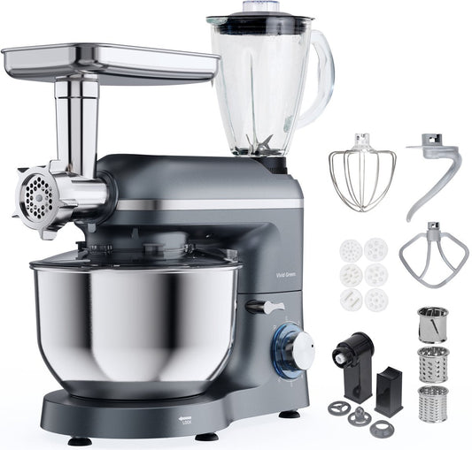 2000W Keukenmixer - 6.2L - Keukenmachine - Keukenrobot