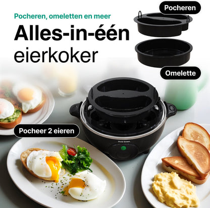 Multifunctionele Eierkoker voor 7 eieren
