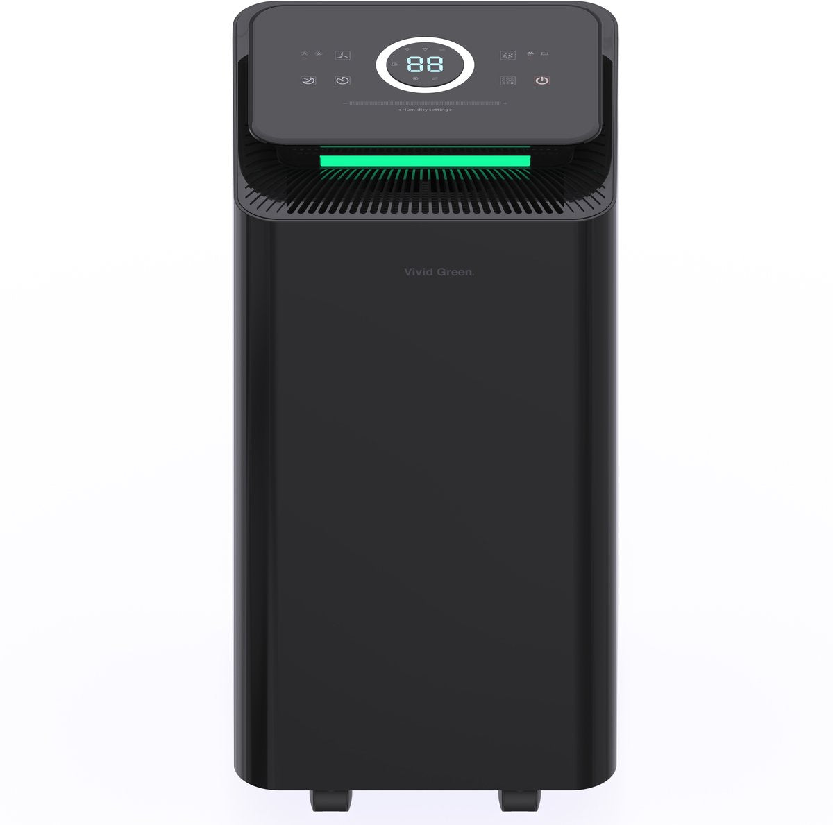 Luchtontvochtiger en Luchtreiniger - 12L - HEPA filter - 210W - Zwart