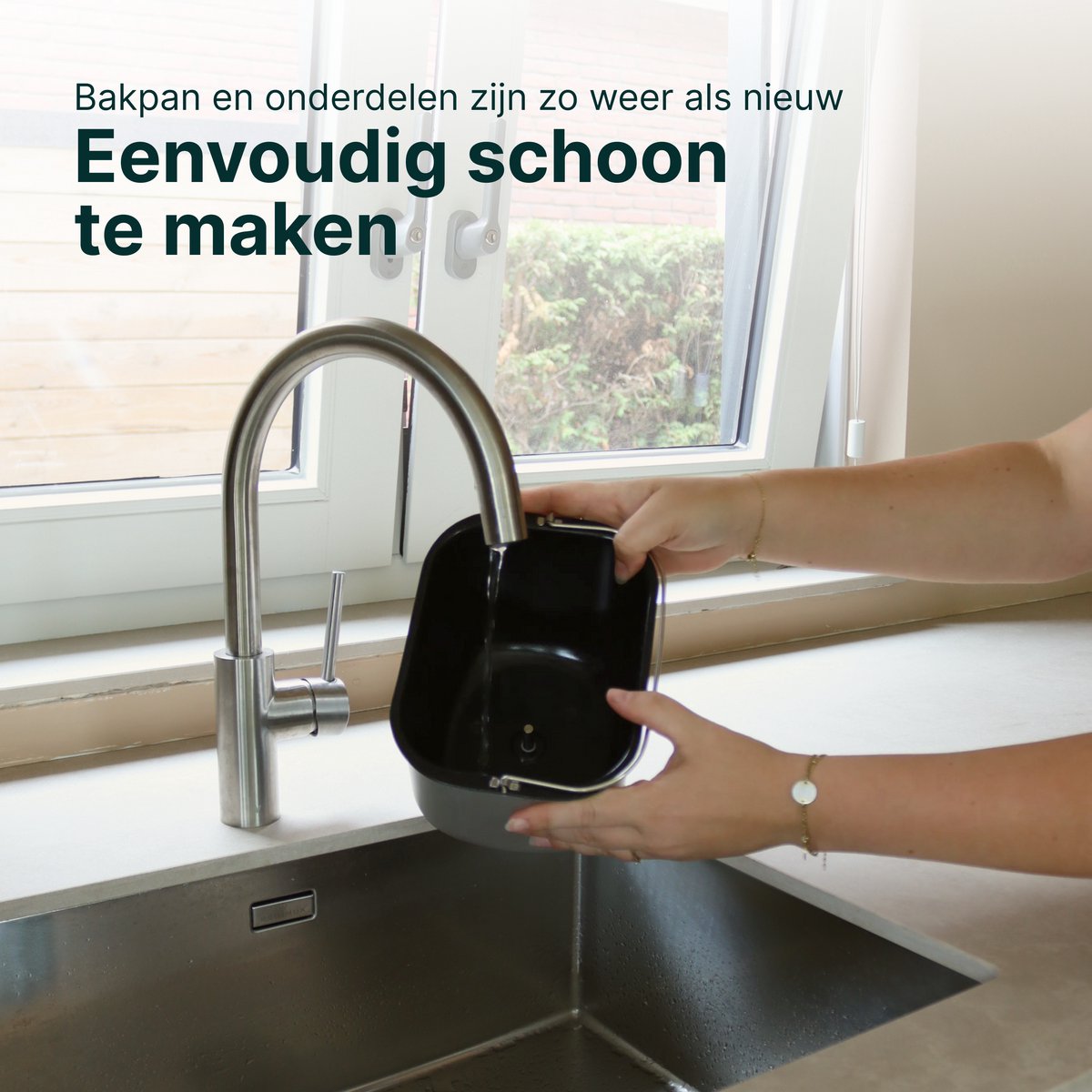 Broodbakmachine - Warmhoudfunctie & Timer - 18 programma's - 500/1000 gram - PFAS vrij - Glutenvrij programma - Broodmachine - 600W - Creme