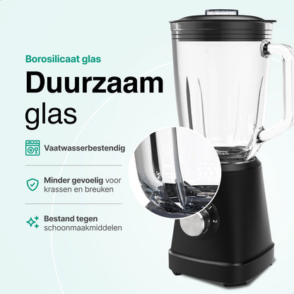 Blender 1000W - 1.5L - Smoothie Maker - Inclusief beker