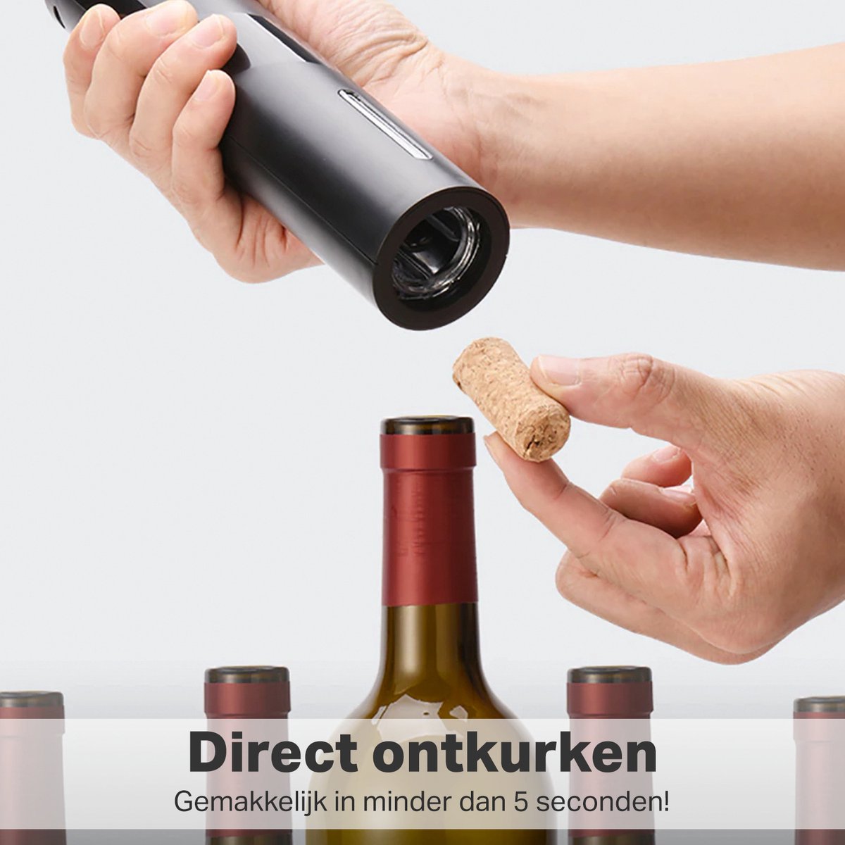 Elektrische kurkentrekker - Wijnopener - Wijn opener