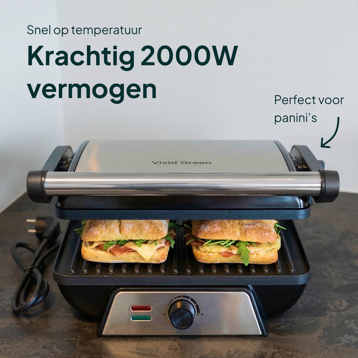 Tosti apparaat met Grillfunctie