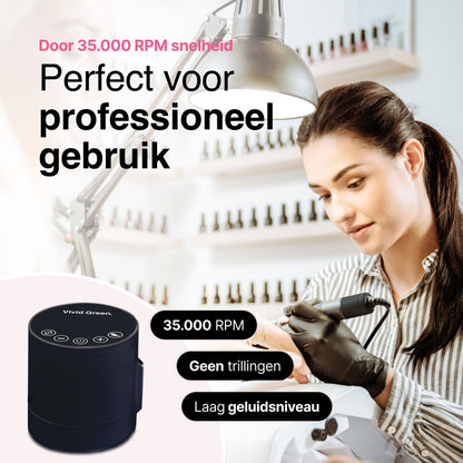 Elektrische Nagelvijl - Nagelfrees Complete Set 35000 RPM - Manicure & Pedicure