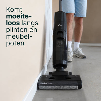 Vloerreiniger 2-in-1 - Nat- en Droog Steelstofzuiger - Met Dweilfunctie - Elektrische Dweil - Zelfreinigend