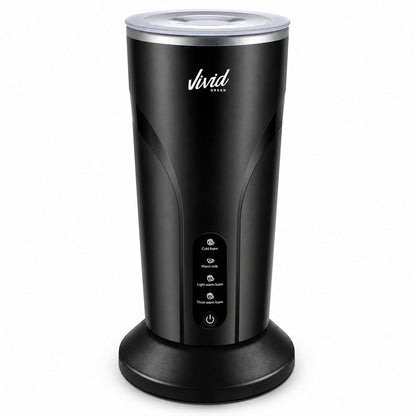 Melkopschuimer - PFAS-vrij - 4-in-1 Melkschuimer - Elektrische Melkklopper - Zwart