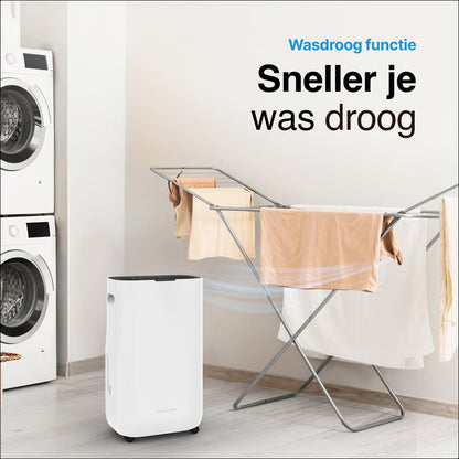 Luchtontvochtiger en Luchtreiniger - 20L - HEPA filter