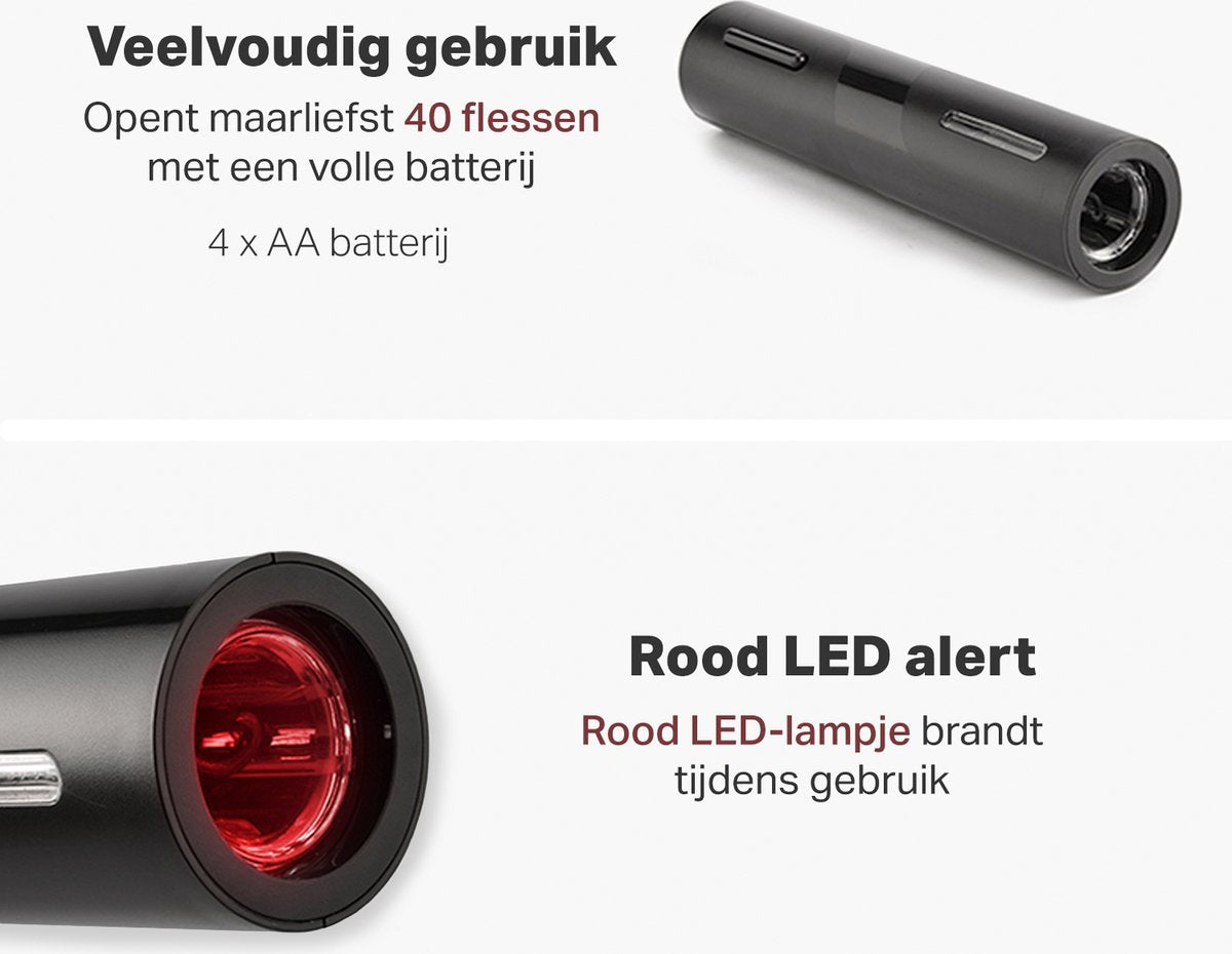 Elektrische kurkentrekker - Wijnopener - Wijn opener