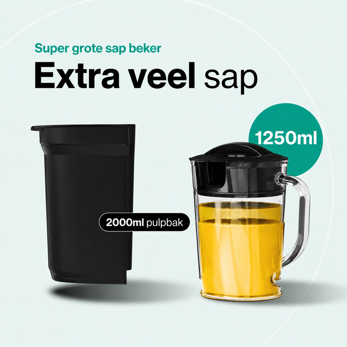 Sapcentrifuge - Juicer - 1200W - 1.25 L