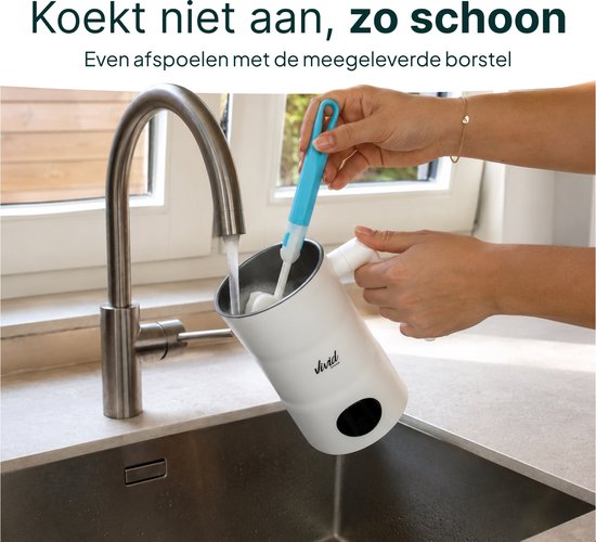 Melkopschuimer - Schenktuit - 4-in-1 Melkschuimer - Elektrische Melkklopper - Creme