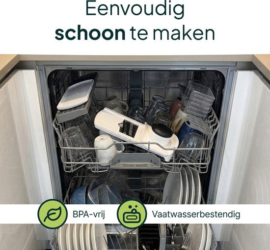 Mandoline Keukensnijder & Groentesnijder - 6-in-1