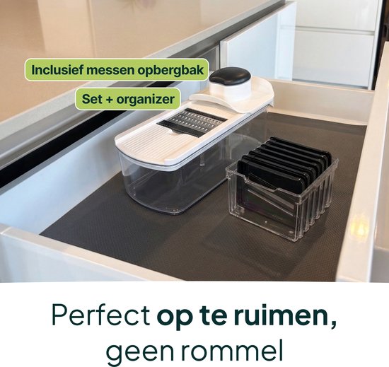 Mandoline Keukensnijder & Groentesnijder - 6-in-1