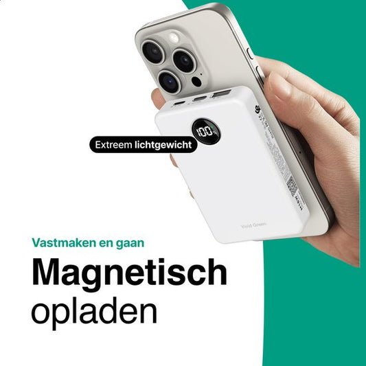 Draadloze Powerbank 10.000 mAh