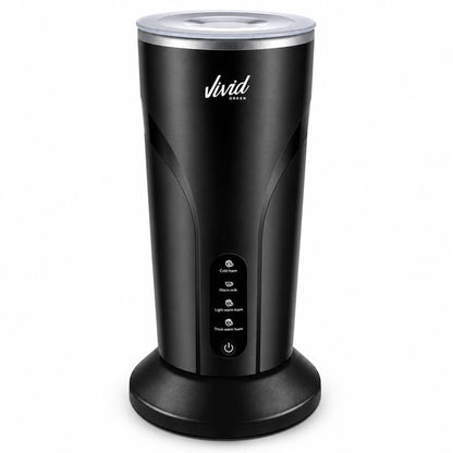 Melkopschuimer - PFAS-vrij - 4-in-1 Melkschuimer - Elektrische Melkklopper - Zwart