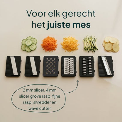 Mandoline Keukensnijder & Groentesnijder - 6-in-1