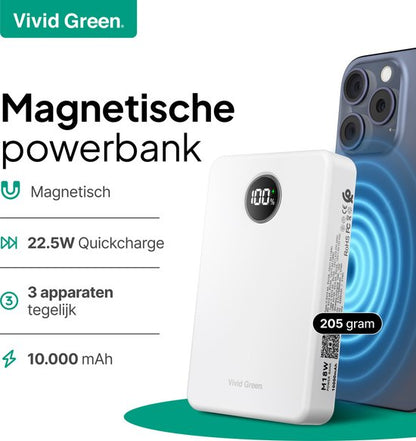 Draadloze Powerbank 10.000 mAh