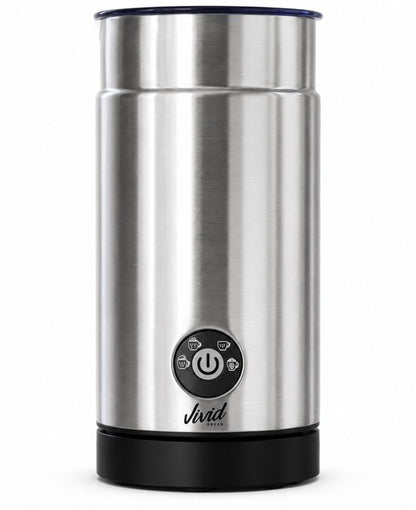 Melkopschuimer - PFAS-vrij - 4-in-1 Melkschuimer - Elektrische Melkklopper - Zilver