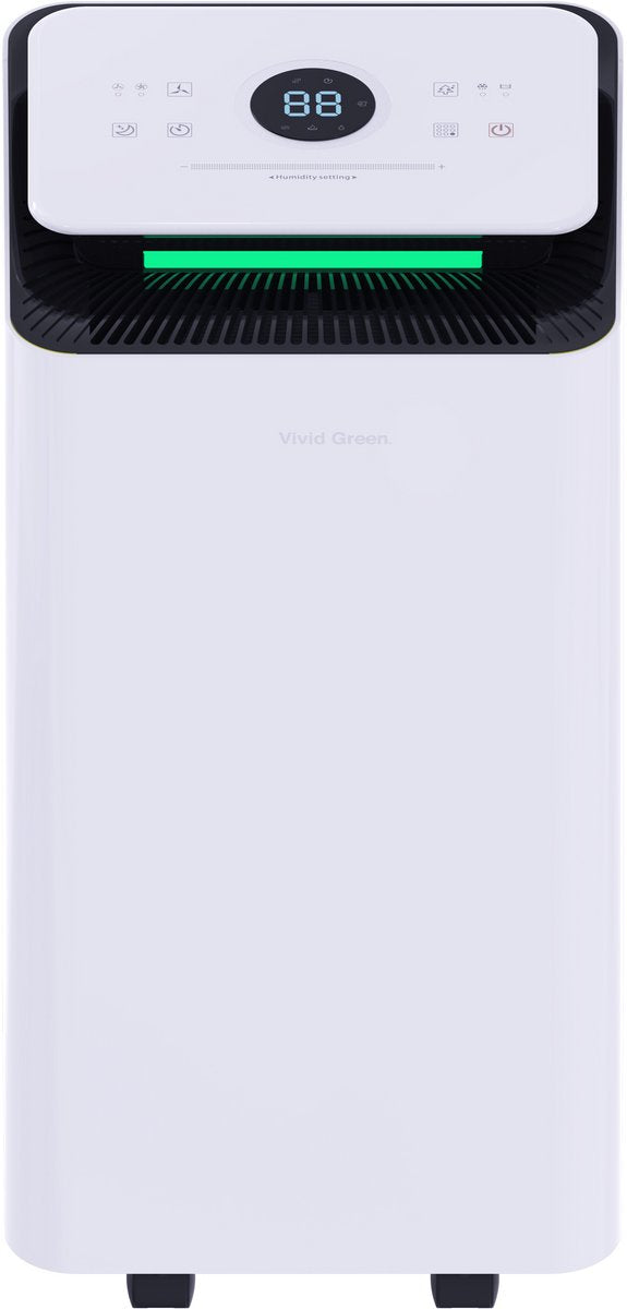 Luchtontvochtiger en Luchtreiniger - 12L - HEPA filter - 210W - Wit