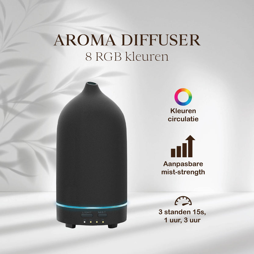 Aroma Diffuser - Keramiek - Luchtbevochtiger - Aromatherapie - Geurverspreider