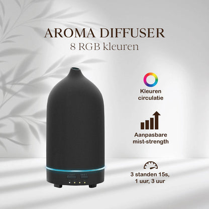 Aroma Diffuser - Keramiek - Luchtbevochtiger - Aromatherapie - Geurverspreider