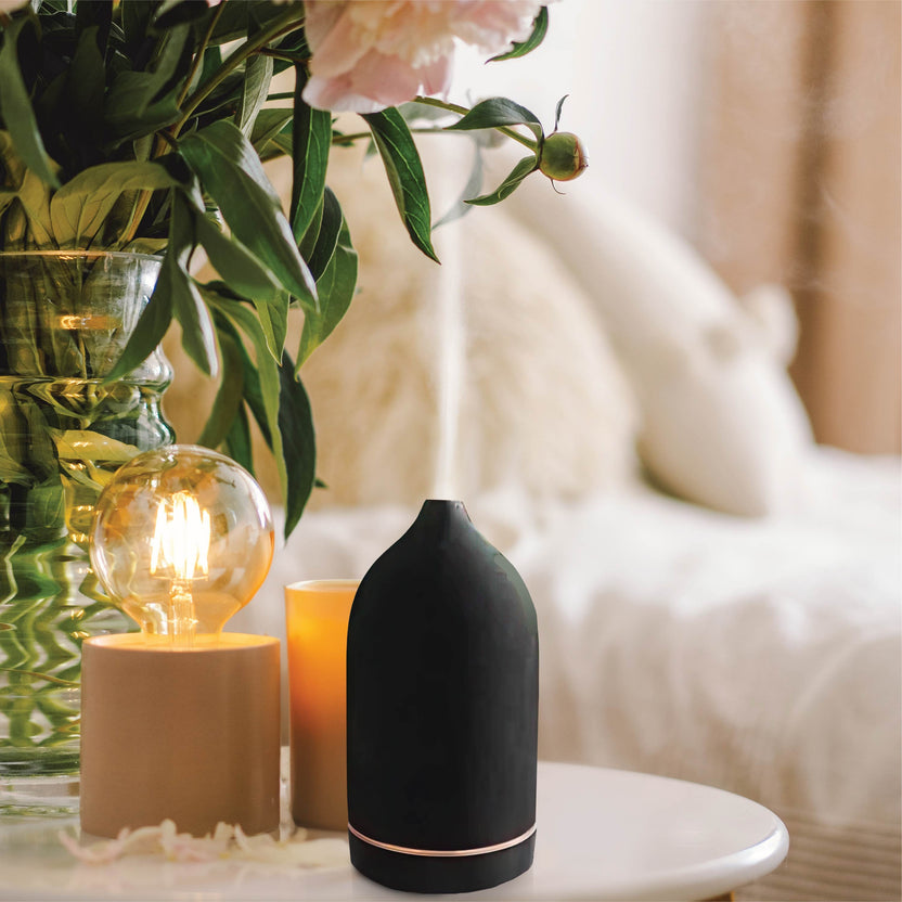Aroma Diffuser - Keramiek - Luchtbevochtiger - Aromatherapie - Geurverspreider