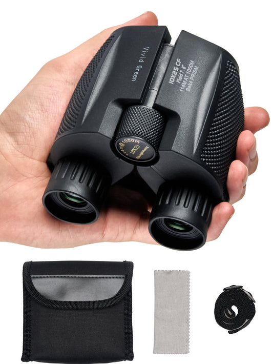 Verrekijker - 10x25 - BAK4 - Compact - Full Multi-Coated - Waterdicht