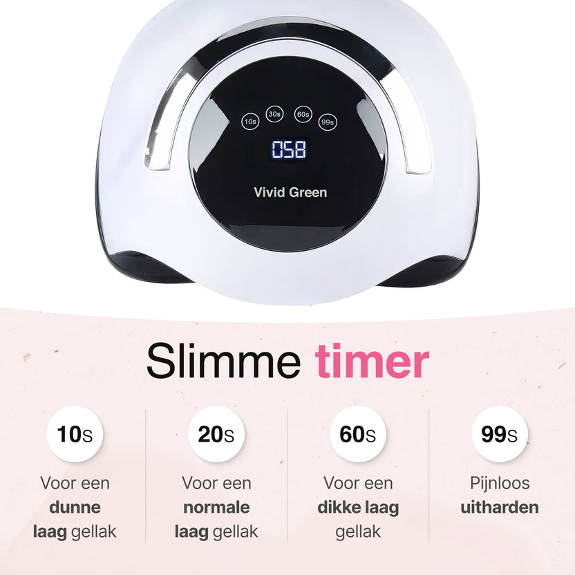 Nagellamp voor Gellak 120W - UV Lamp Gelnagels - Gellak - Led Lamp Nagels - Nageldroger - Nagellak Droger - 120W