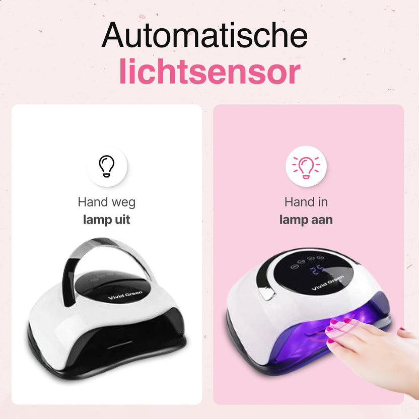 Nagellamp voor Gellak 120W - UV Lamp Gelnagels - Gellak - Led Lamp Nagels - Nageldroger - Nagellak Droger - 120W