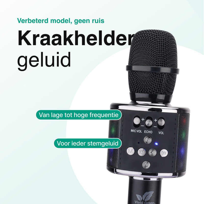 Karaoke microfoon Inc. opbergcase Voor kinderen en Volwassenen