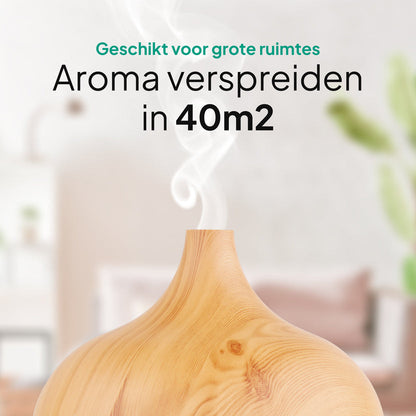 Aroma Diffuser 550ML - Luchtbevochtiger - Aromatherapie - Geurverspreider