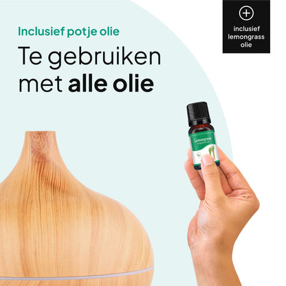 Aroma Diffuser 550ML - Luchtbevochtiger - Aromatherapie - Geurverspreider