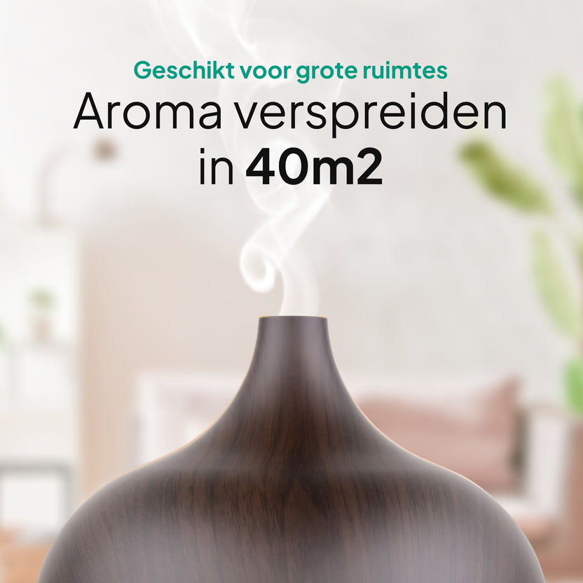 Aroma Diffuser 550ML - Luchtbevochtiger - Aromatherapie