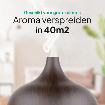 Aroma Diffuser 550ML - Luchtbevochtiger - Aromatherapie