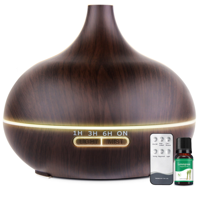 Aroma Diffuser 550ML - Luchtbevochtiger - Aromatherapie