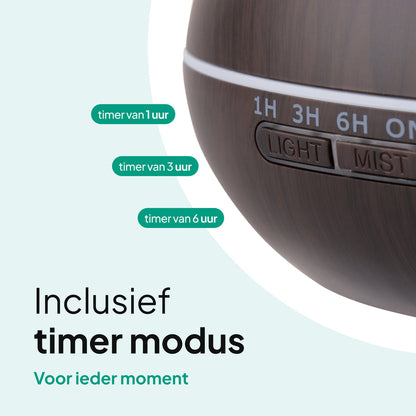 Aroma Diffuser 550ML - Luchtbevochtiger - Aromatherapie