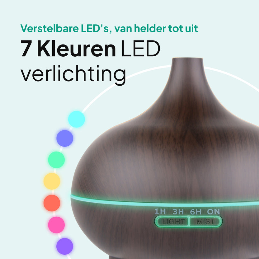 Aroma Diffuser 550ML - Luchtbevochtiger - Aromatherapie