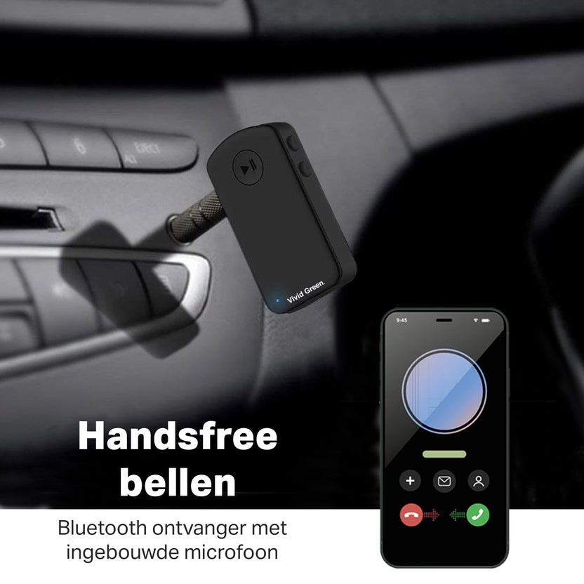 Handsfree bellen Auto Bluetooth Audio Receiver – Adapter – Carkit