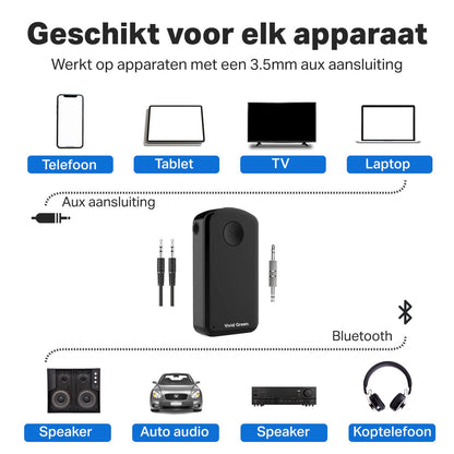 Handsfree bellen Auto Bluetooth Audio Receiver – Adapter – Carkit