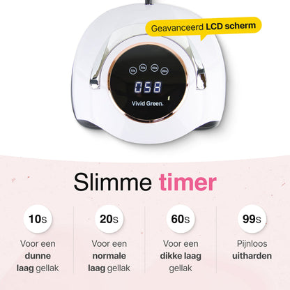 UV lamp gelnagels 180W - Led nagellamp - Gellak nagel lamp - Nageldroger - Naggellak droger - Nagels