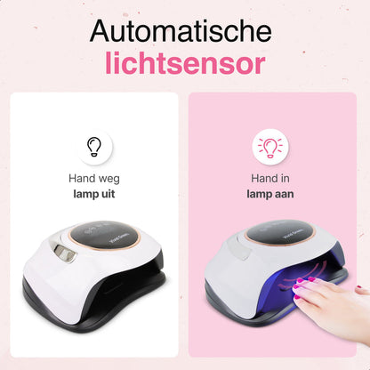 UV lamp gelnagels 180W - Led nagellamp - Gellak nagel lamp - Nageldroger - Naggellak droger - Nagels