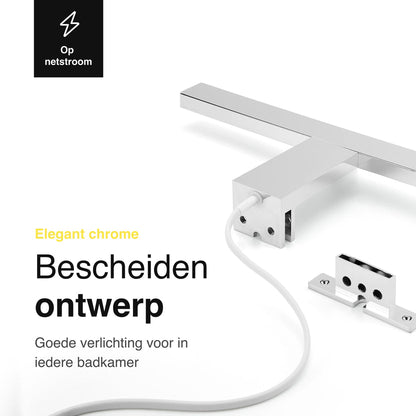 Spiegellamp badkamer - Spiegelverlichting - Lamp - 30CM - IP44