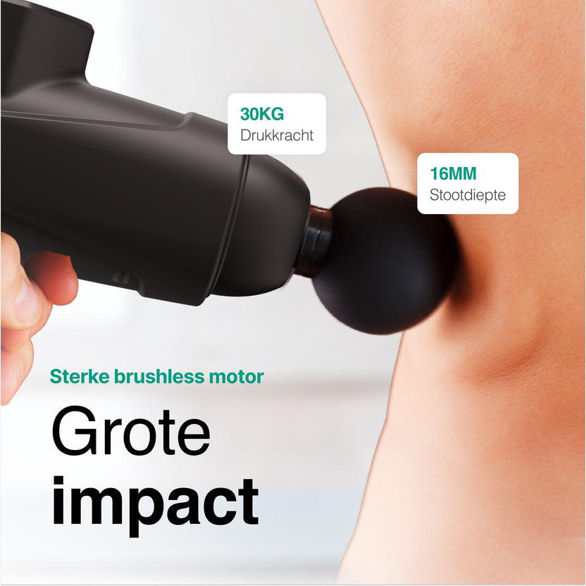 Pro Massage Gun 12 Accessoires - Apparaat - Sport en Relax Massage