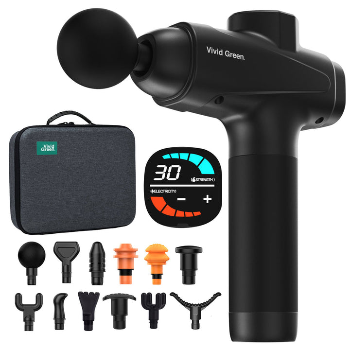 Pro Massage Gun 12 Accessoires - Apparaat - Sport en Relax Massage